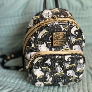 LOUNGEFLY Disney Nightmare Before Christmas Tarot Card